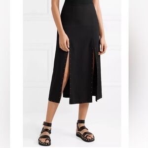 See by Chloe Embellished Midi Skirt Size 40